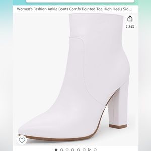 IDIFU white boots size 6.5